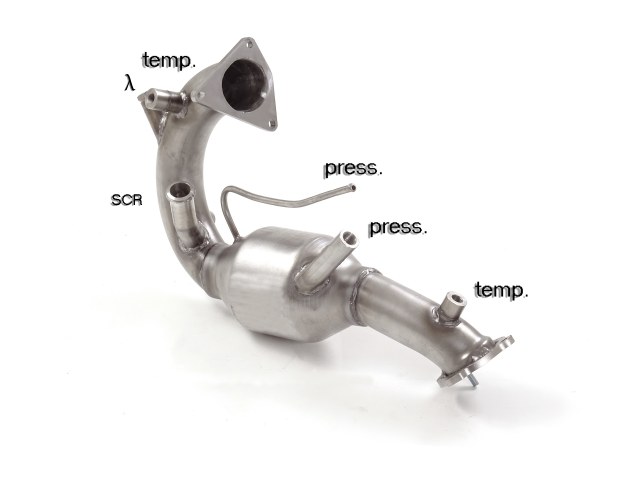Catalizzatore sportivo Audi Q5 8R Gruppo N - Ragazzon 54.0339.01