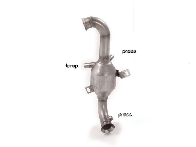 Catalizzatore sportivo Peugeot 206 Gruppo N - Ragazzon 54.0088.01