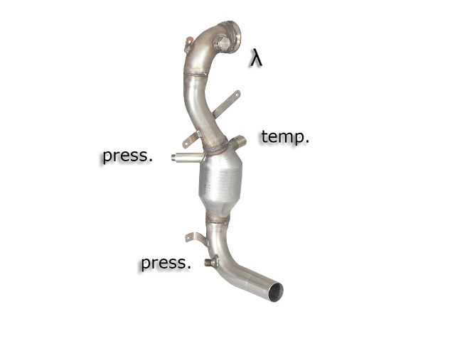 Catalizzatore sportivo Alfa Romeo MiTo 955 Gruppo N - Ragazzon 54.0090.01