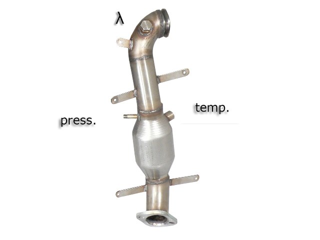 Catalizzatore sportivo Alfa Romeo Giulietta Gruppo N - Ragazzon 54.0095.01