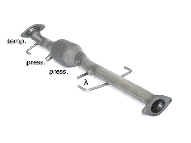 Catalizzatore sportivo Mazda 6 GH Gruppo N - Ragazzon 54.0215.01
