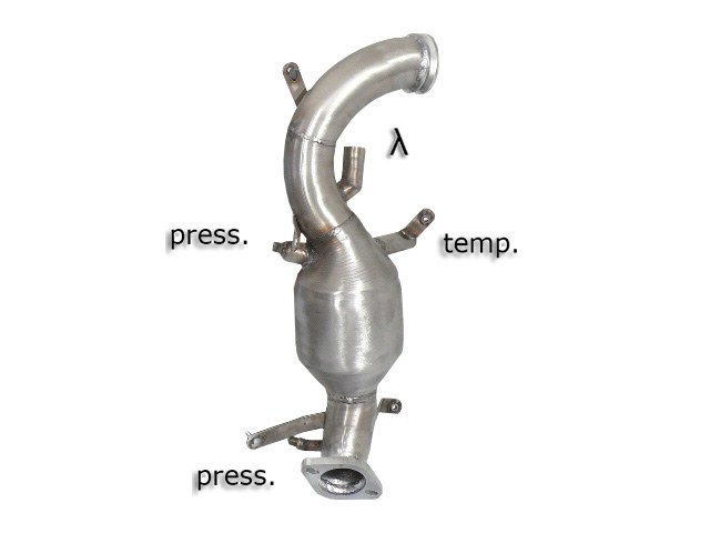 Catalizzatore sportivo Alfa Romeo 159 Gruppo N - Ragazzon 54.0226.01
