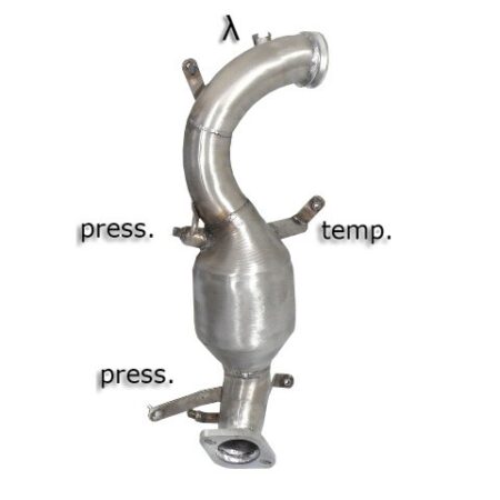 Catalizzatore sportivo Alfa Romeo 159 Gruppo N - Ragazzon 54.0237.01
