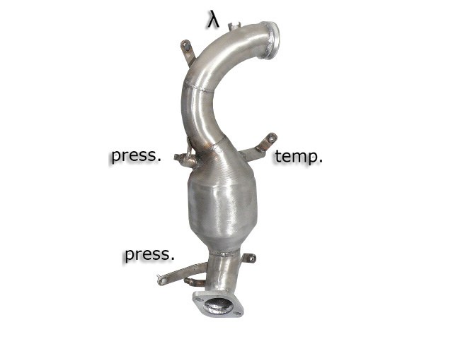 Catalizzatore sportivo Alfa Romeo 159 Gruppo N - Ragazzon 54.0237.01