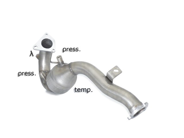 Catalizzatore sportivo Audi A4 8K Gruppo N - Ragazzon 54.0244.01