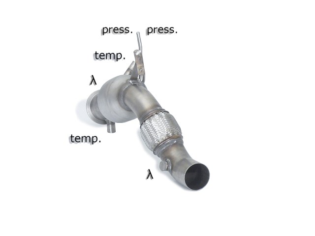 Catalizzatore sportivo BMW Serie 5 F10-F11 Gruppo N - Ragazzon 54.0269.01