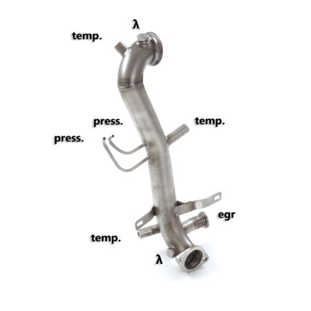 Tubo sostituzione catalizzatore Alfa Romeo Giulietta Gruppo N - Ragazzon 55.0640.00
