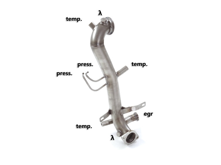 Tubo sostituzione catalizzatore Alfa Romeo Giulietta Gruppo N - Ragazzon 55.0640.00