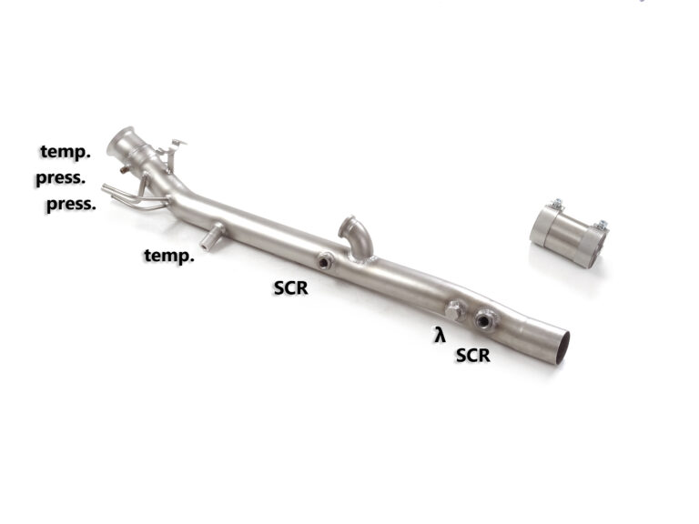 Tubo sostituzione catalizzatore Mercedes GLA X156 Gruppo N - Ragazzon 55.0773.00