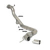 Catalizzatore sportivo Ford Mustang Mk6 – Ragazzon 55.0856.00