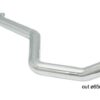 Tubo centrale scarico Alfa Romeo 156 Gruppo N – Ragazzon 55.0041.00