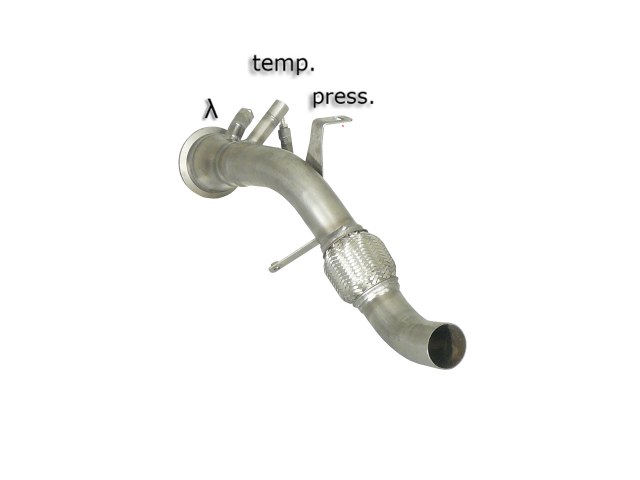 Tubo sostituzione catalizzatore BMW Serie 3 E90-E91-E92-E93 Gruppo N - Ragazzon 55.0186.00