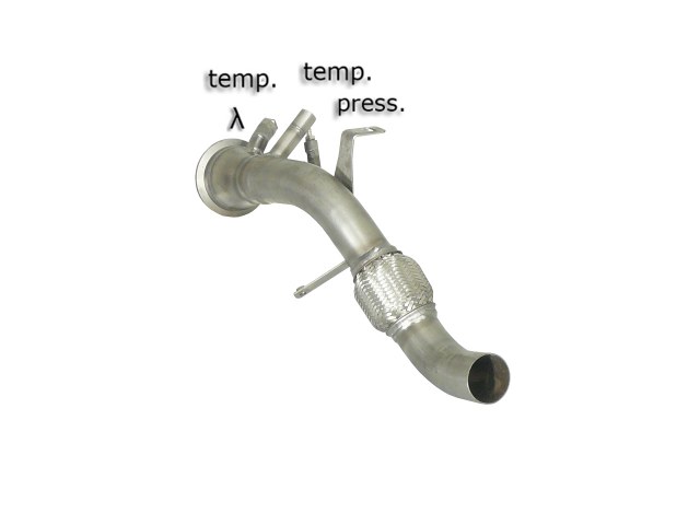 Tubo sostituzione catalizzatore BMW Serie 3 E90-E91-E92-E93 Gruppo N - Ragazzon 55.0256.00