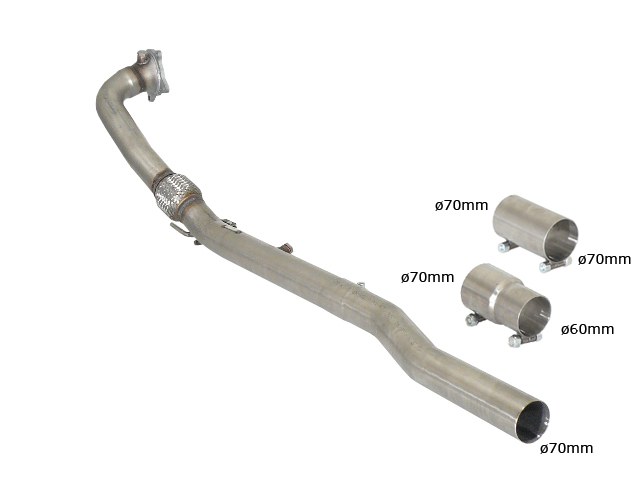 Catalizzatore sportivo Audi S3 8P Gruppo N - Ragazzon 55.0275.00