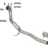 Tubo sostituzione catalizzatore Volkswagen Passat Mk6 3C Gruppo N – Ragazzon 55.0282.00