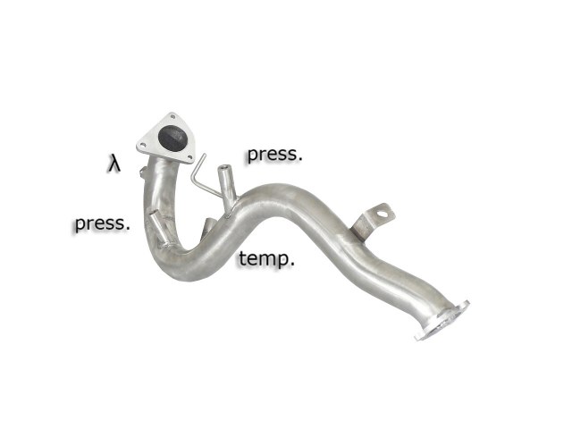 Tubo sostituzione catalizzatore Audi A4 8K Gruppo N - Ragazzon 55.0308.00