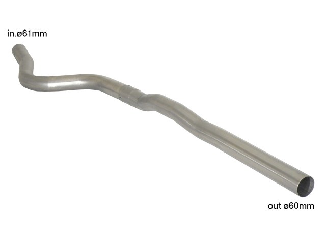 Tubo centrale scarico BMW Serie 1 E81-E82-E87-E88 Gruppo N - Ragazzon 55.0323.00