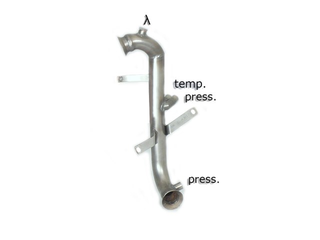 Tubo sostituzione catalizzatore Citroen C3 Gruppo N - Ragazzon 55.0351.00