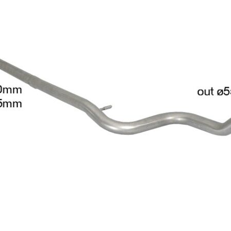 Tubo centrale scarico Peugeot 208 Mk1 Gruppo N - Ragazzon 55.0369.00