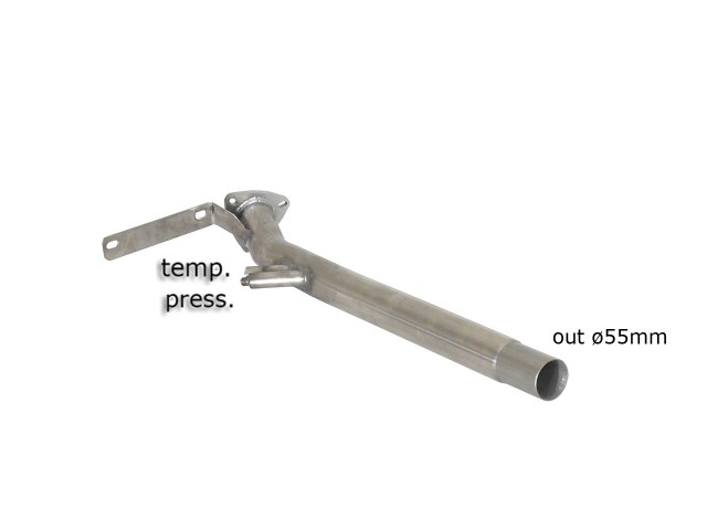 Tubo sostituzione catalizzatore Audi A6 4F Gruppo N - Ragazzon 55.0376.00