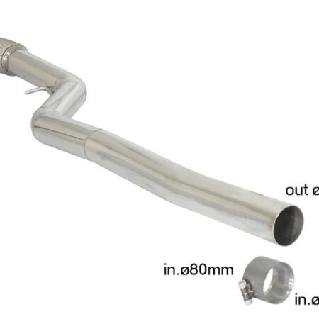 Tubo centrale scarico BMW Serie 1 F20/F21 Gruppo N - Ragazzon 55.0392.00