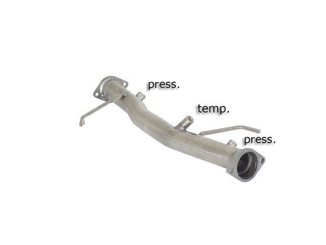 Tubo sostituzione catalizzatore Mitsubishi Pajero Mk4 V80 Gruppo N - Ragazzon 55.0393.00