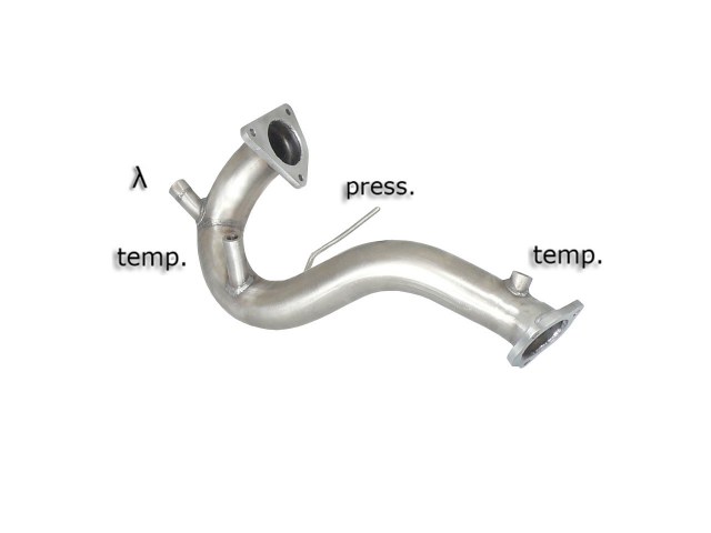 Tubo sostituzione catalizzatore Audi A4 8K Gruppo N - Ragazzon 55.0394.00