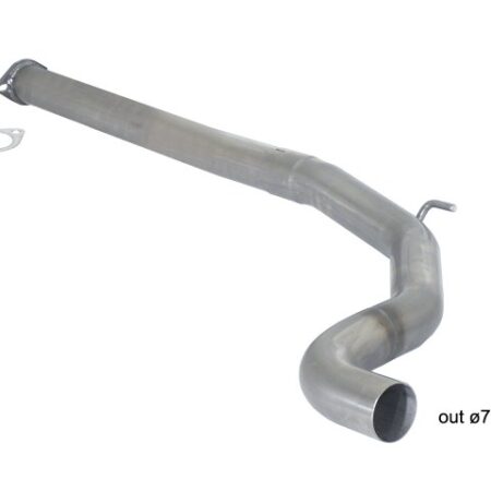 Tubo centrale scarico Abarth Grande Punto + Evo Gruppo N - Ragazzon 55.0404.00