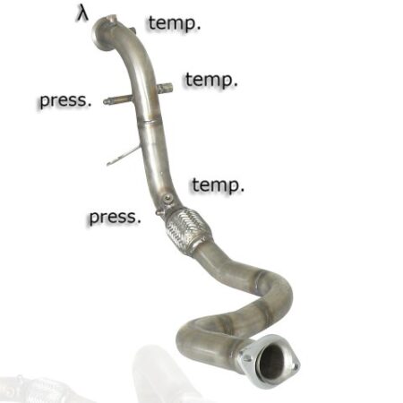 Tubo sostituzione catalizzatore Land Rover Defender Gruppo N - Ragazzon 55.0412.00