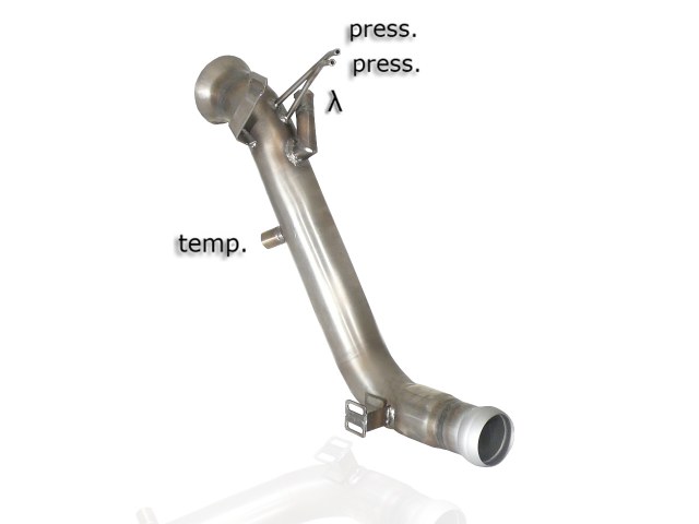 Tubo sostituzione catalizzatore Mercedes Classe C Gruppo N - Ragazzon 55.0413.00