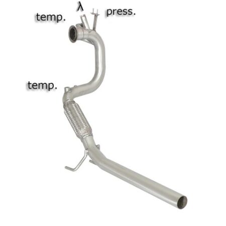 Tubo sostituzione catalizzatore Audi A1 8X Gruppo N - Ragazzon 55.0421.00