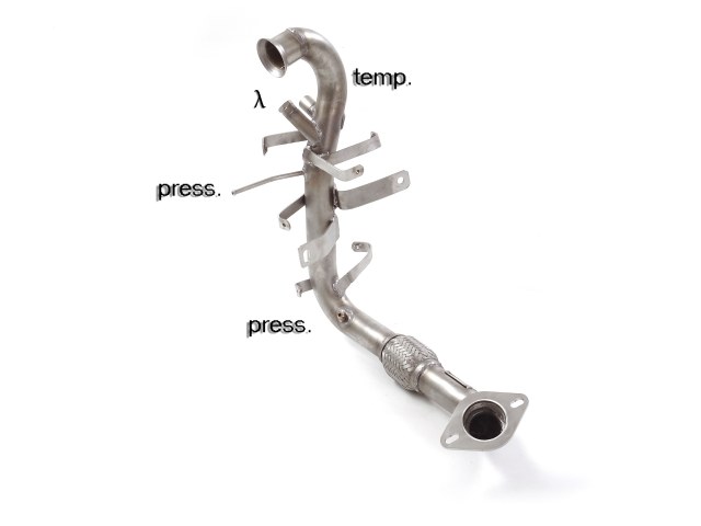 Tubo sostituzione catalizzatore Ford C-Max Mk2 Gruppo N - Ragazzon 55.0459.00