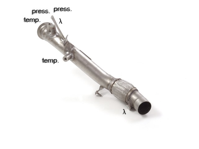 Tubo sostituzione catalizzatore BMW Serie 1 F20/F21 Gruppo N - Ragazzon 55.0482.00