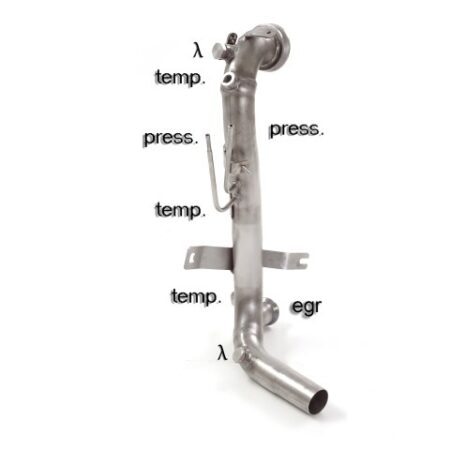 Tubo sostituzione catalizzatore Alfa Romeo MiTo 955 Gruppo N - Ragazzon 55.0535.00