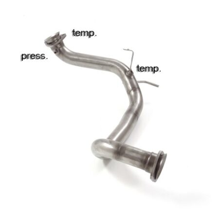 Tubo sostituzione catalizzatore Jeep Wrangler JK Mk3 Gruppo N - Ragazzon 55.0541.00