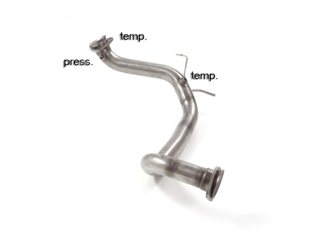 Tubo sostituzione catalizzatore Jeep Wrangler JK Mk3 Gruppo N - Ragazzon 55.0541.00