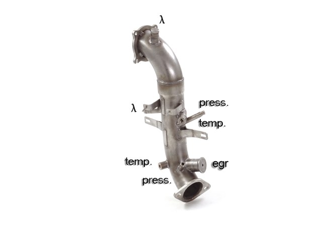 Catalizzatore sportivo Alfa Romeo Giulia Gruppo N - Ragazzon 55.0630.00