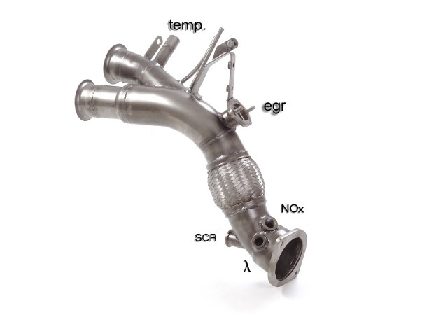 Tubo sostituzione catalizzatore BMW Serie 5 G30-G31 Gruppo N - Ragazzon 55.0670.00
