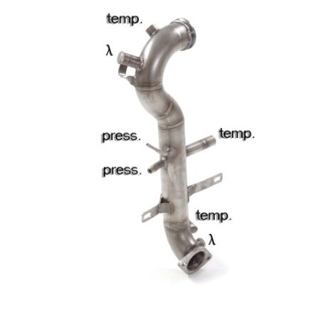 Tubo sostituzione catalizzatore Jeep Renegade Gruppo N - Ragazzon 55.0681.00