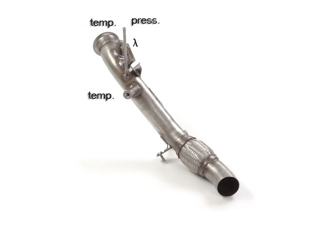Tubo sostituzione catalizzatore BMW Serie 5 F10-F11 Gruppo N - Ragazzon 55.0684.00