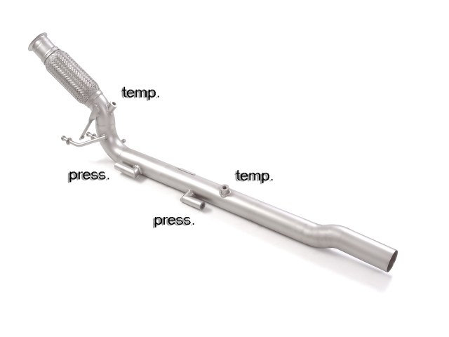Tubo sostituzione catalizzatore Volkswagen T5 Caravelle / Multivan 7H Gruppo N - Ragazzon 55.0732.00