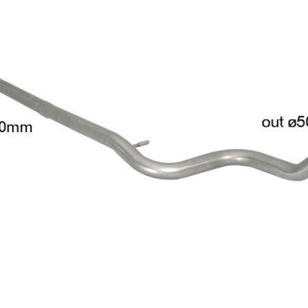 Tubo centrale scarico Peugeot 207 Gruppo N - Ragazzon 55.0106.00
