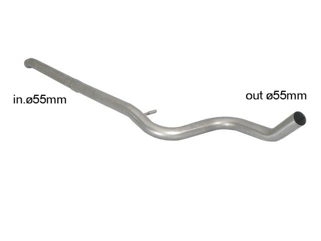 Tubo centrale scarico Peugeot 207 Gruppo N - Ragazzon 55.0158.00