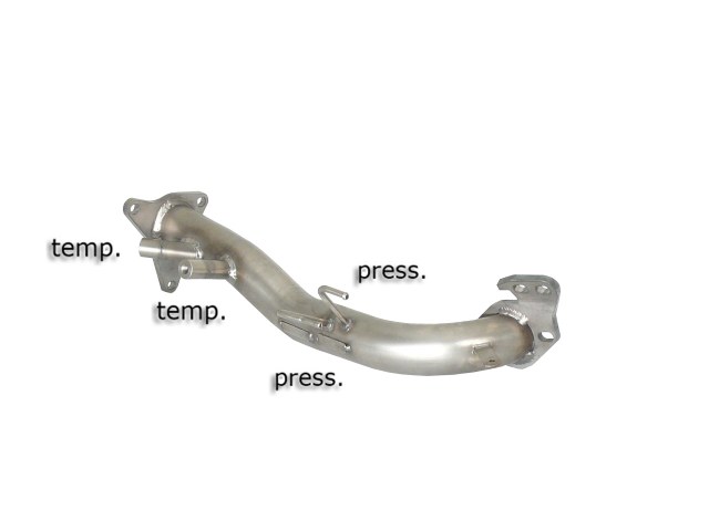 Tubo sostituzione catalizzatore Subaru Forester Mk3 SH Gruppo N - Ragazzon 55.0214.00