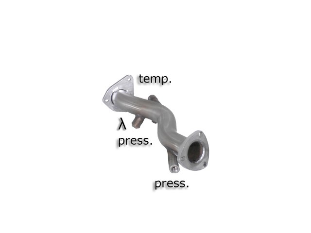 Tubo sostituzione catalizzatore Audi A4 8E Gruppo N - Ragazzon 55.0244.00