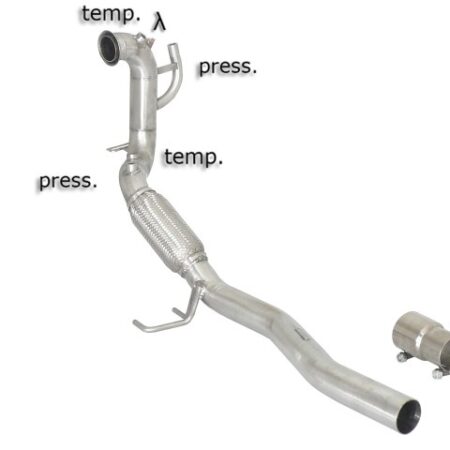 Tubo sostituzione catalizzatore Seat Leon Mk2 1P Gruppo N - Ragazzon 55.0252.00