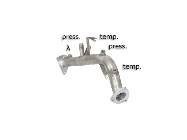 Tubo sostituzione catalizzatore Audi A4 8K Gruppo N - Ragazzon 55.0296.00