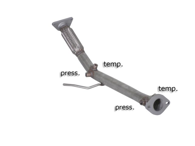 Tubo sostituzione catalizzatore Nissan X-Trail T30 / T31 Gruppo N - Ragazzon 55.0314.00