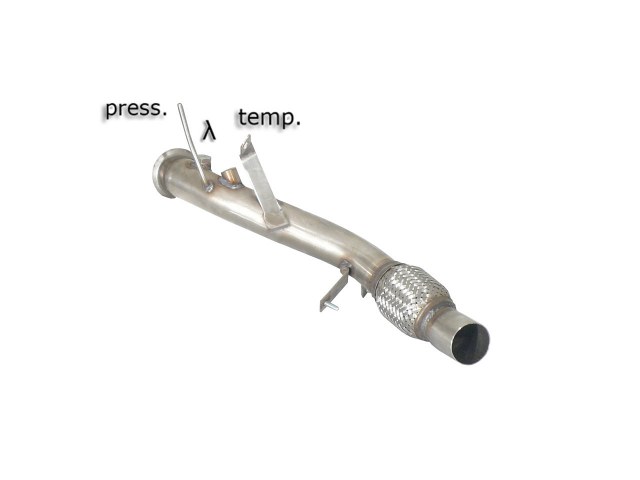Tubo sostituzione catalizzatore BMW Serie 1 E81-E82-E87-E88 Gruppo N - Ragazzon 55.0350.00