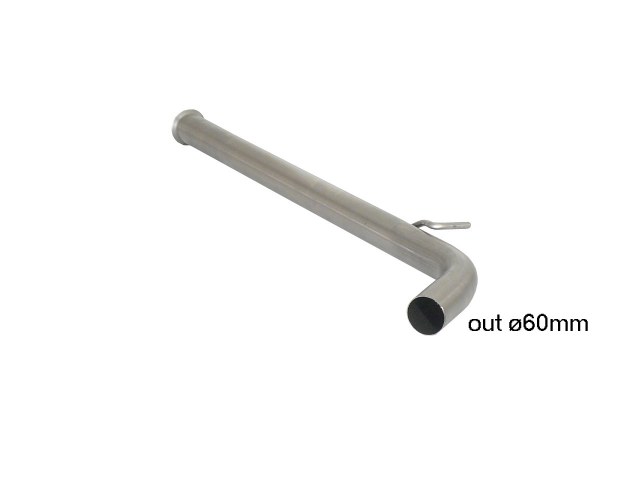 Tubo centrale scarico Renault Clio Mk4 Gruppo N - Ragazzon 55.0359.00